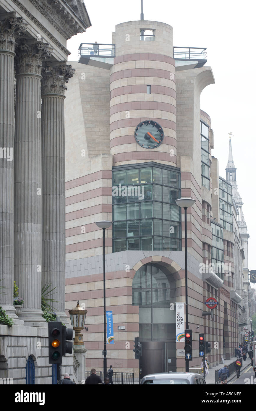 Herrenhaus und Nr. 1 Geflügel, City of London, England, UK. Stockfoto