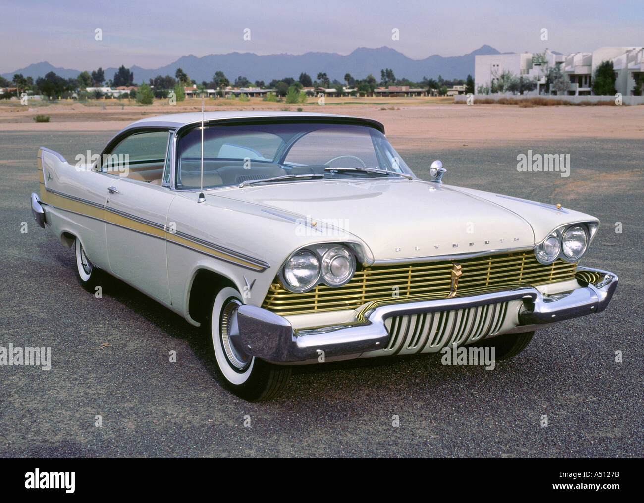 1957 Plymouth Fury Stockfoto