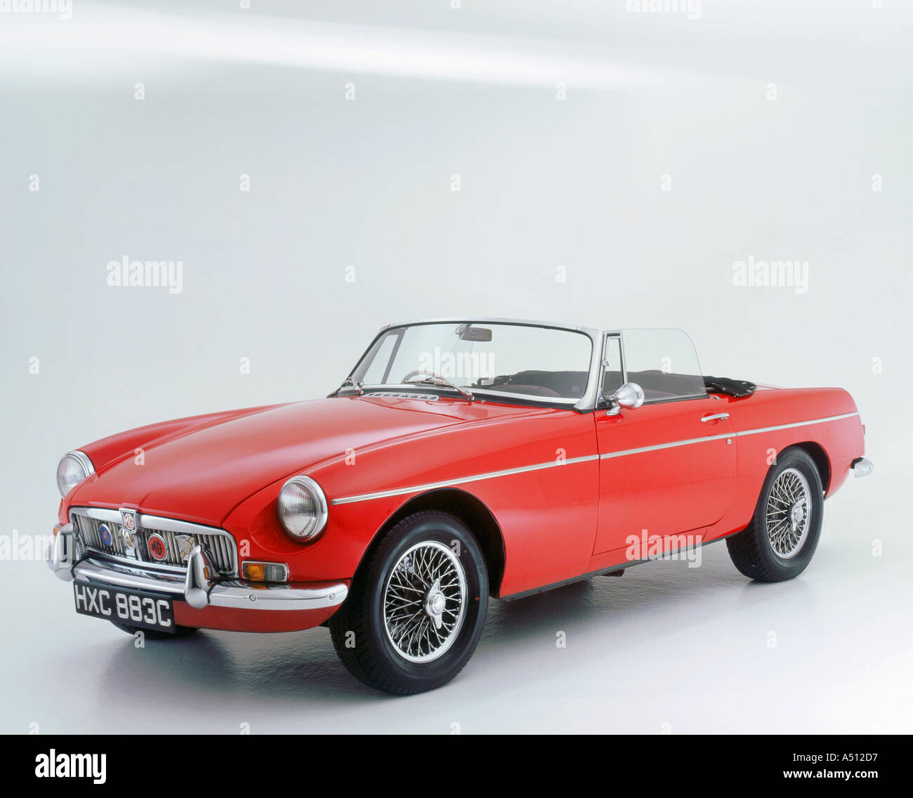 1965 MG B roadster Stockfoto