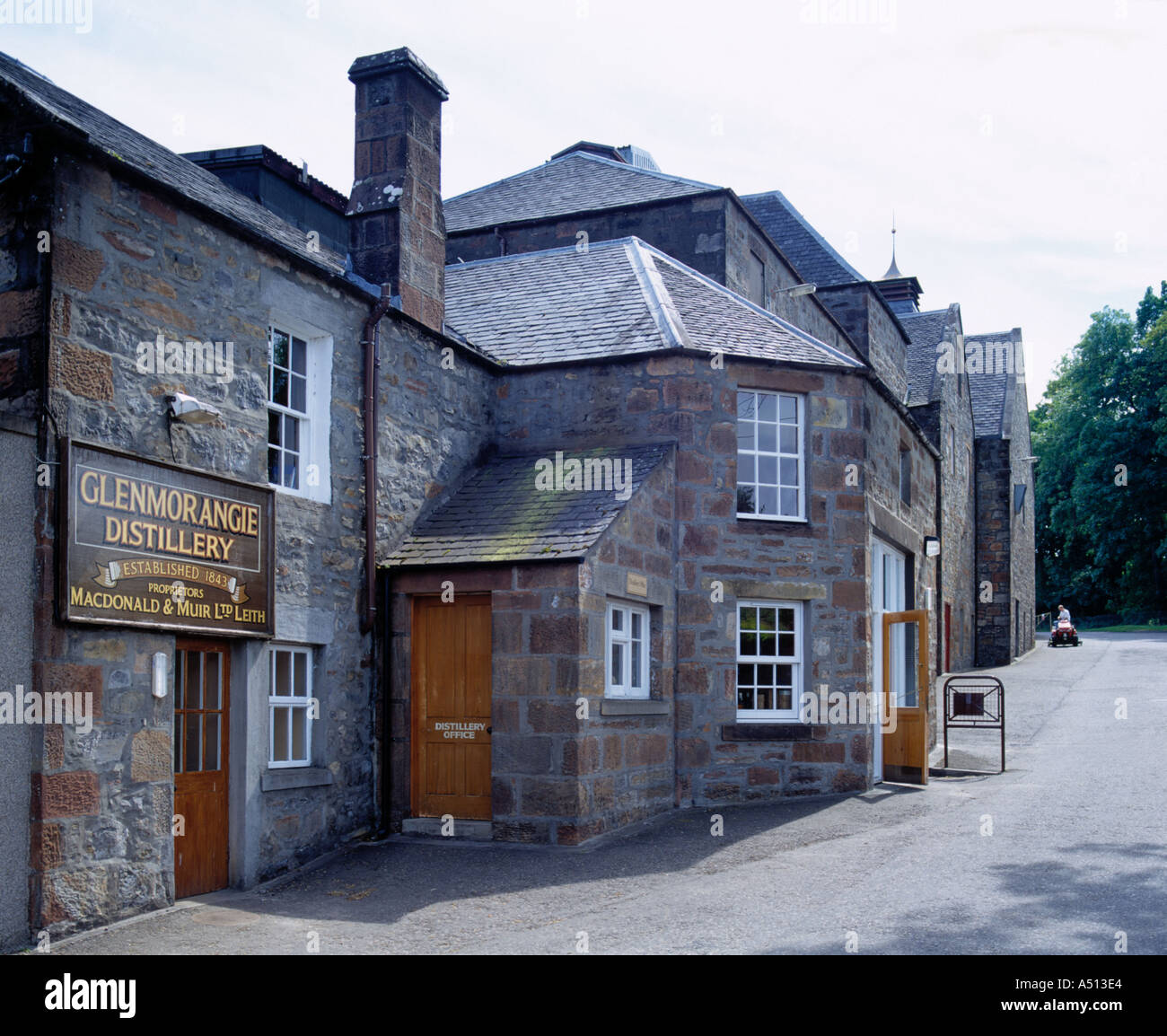Glenmorangie Whisky Brennerei Tain Ross Shire Schottland Highland Stockfotografie Alamy