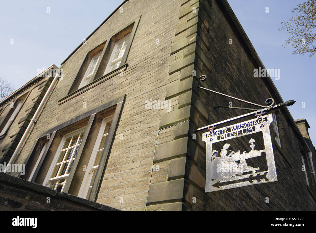 Bronte Parsonage Museum Yorkshire UK Stockfoto