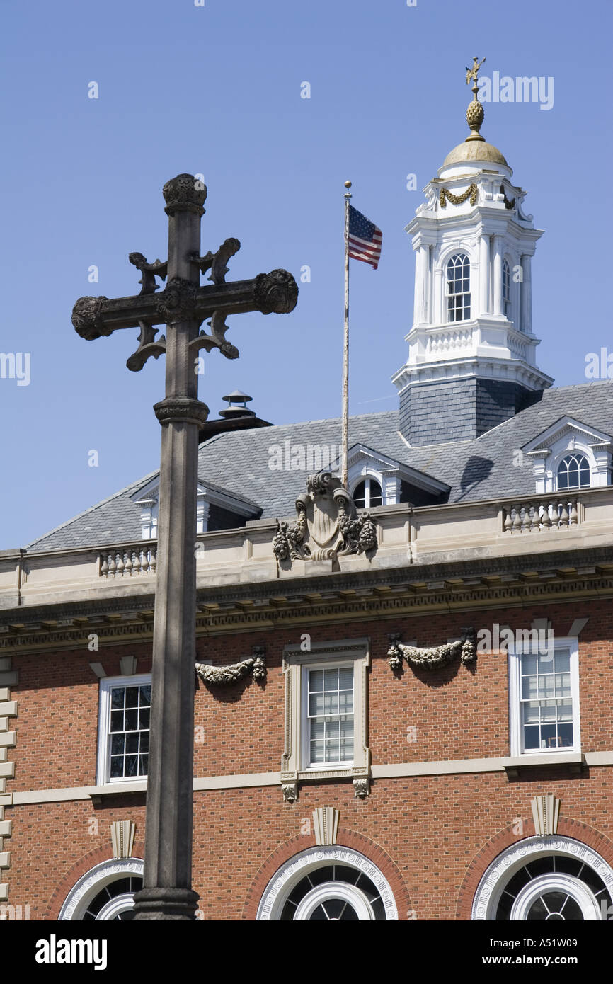 Kreuz Kirche Kreis in Gedenken an William M Scott Southgate Rektor der St. Annes Episcopal Church Parish Annapolis Maryland Stockfoto