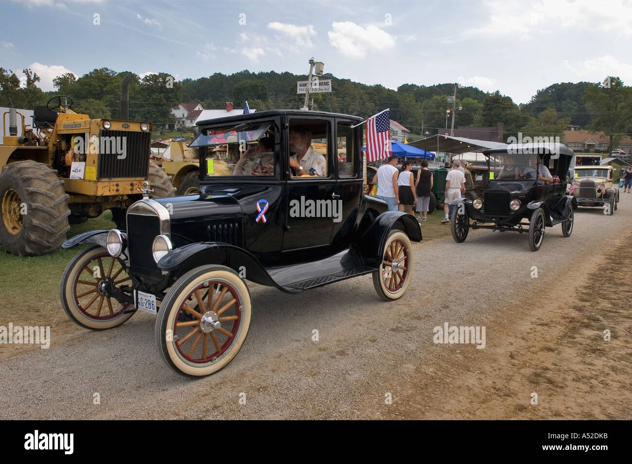 Oldtimer-Lanesville Erbe-Festival in Lanesville Indiana Stockfoto