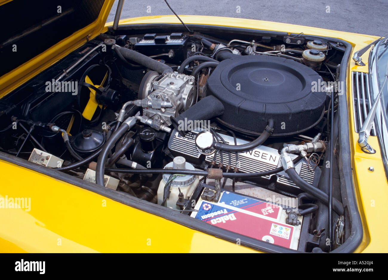 Jensen Interceptor FF. 6276cc. 320 gebaut Stockfoto