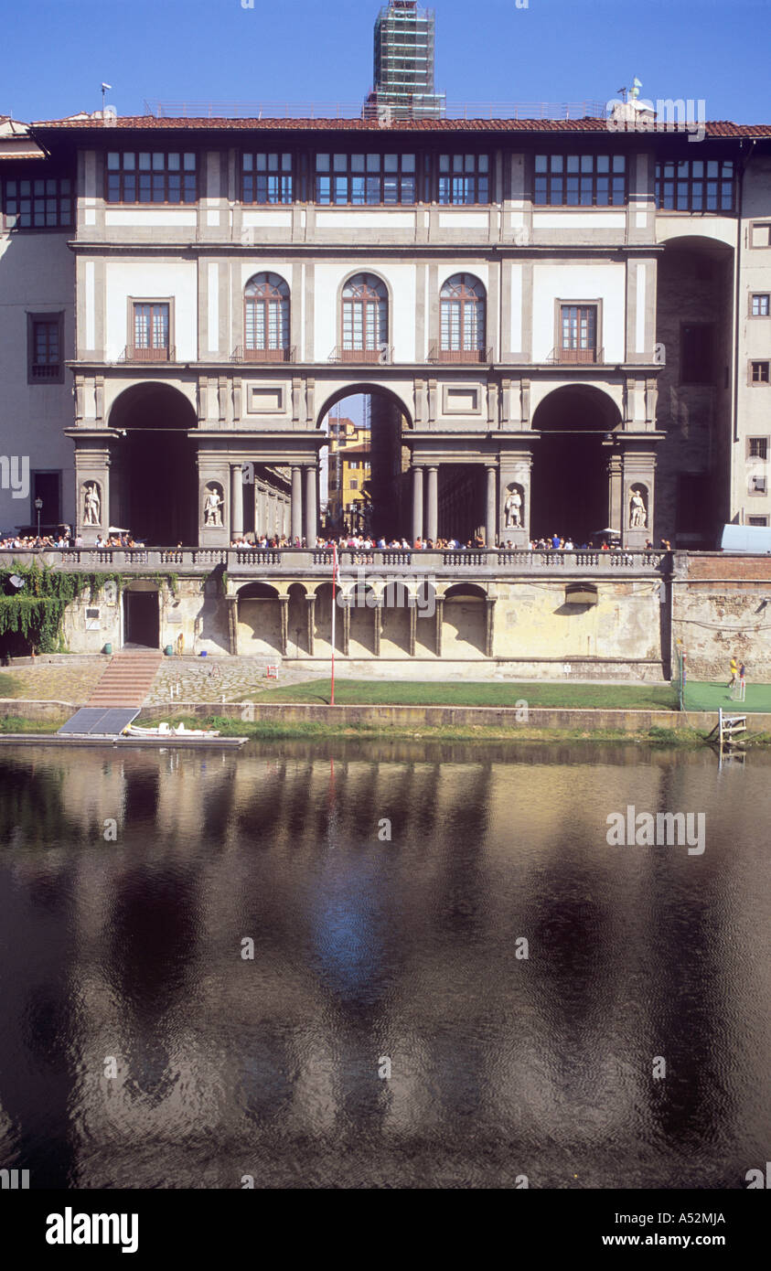 Galerie der Uffizien, Florenz, Italien Stockfoto