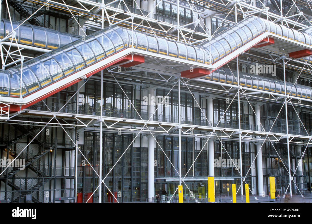 Centre Pompidou, Paris, Frankreich Stockfoto