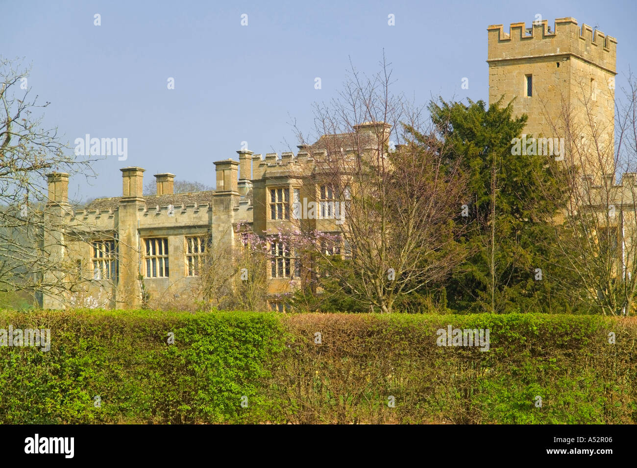 England-Gloucestershire Cotswolds Winchcombe Dorf Garten von Sudeley Castle Stockfoto