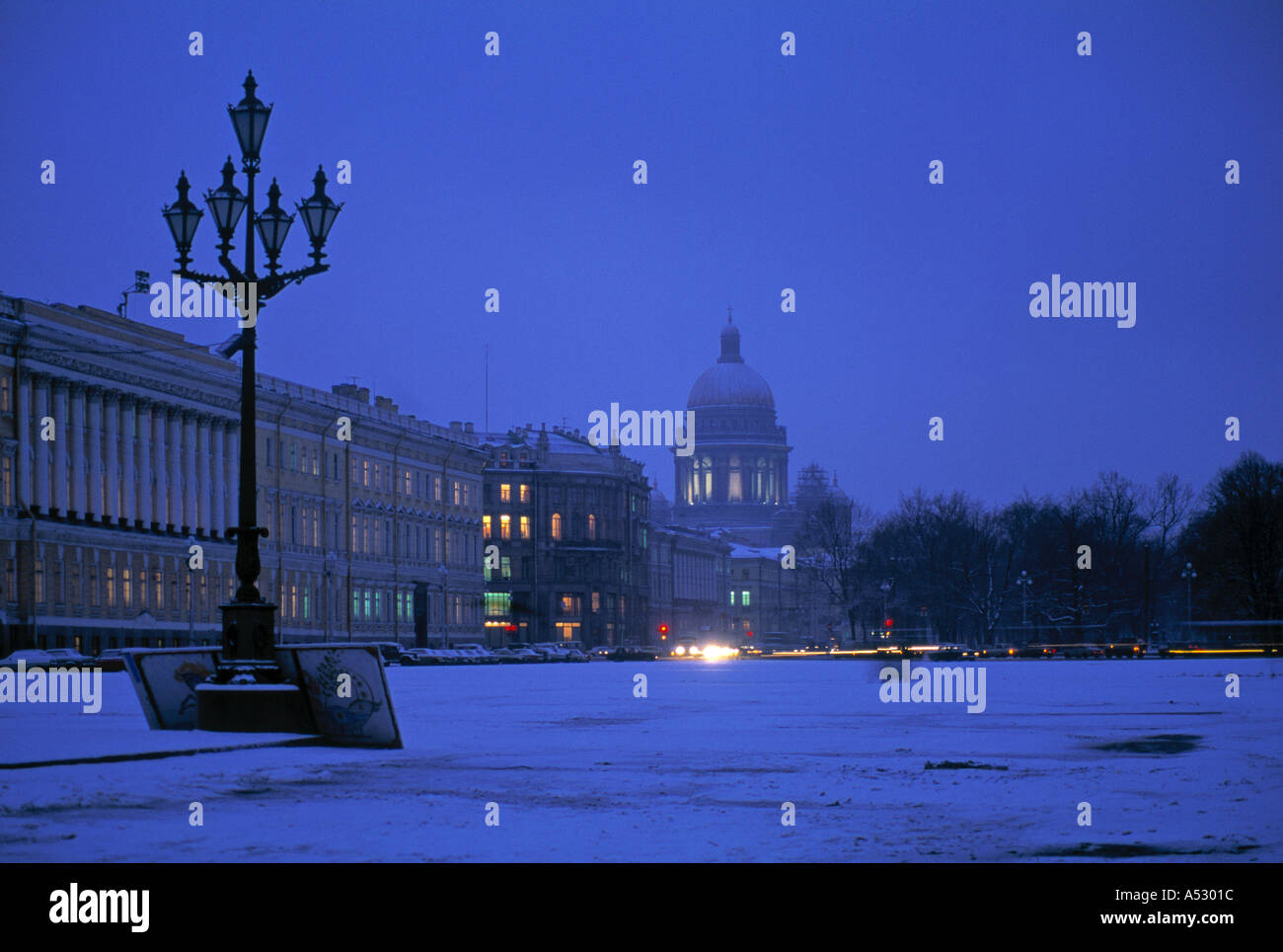 Isaak s Kathedrale St. Petersburg Russland Stockfoto