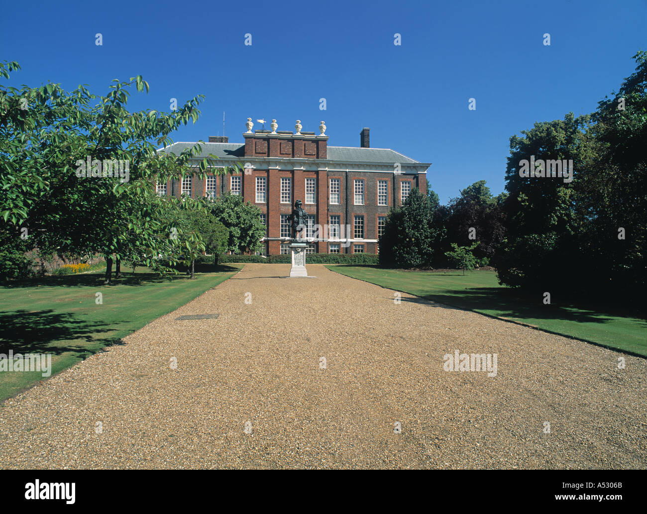 Kensington Palace, London, England Stockfoto