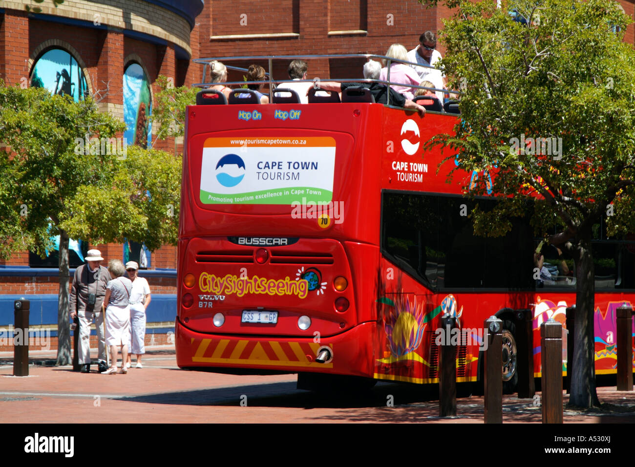 Sightseeing Bus Kapstadt Südafrika RSA Stockfoto