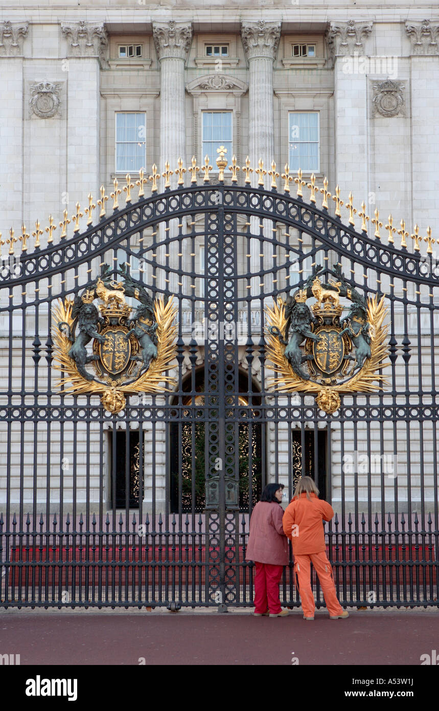Der Buckingham Palace, London, Großbritannien Stockfoto