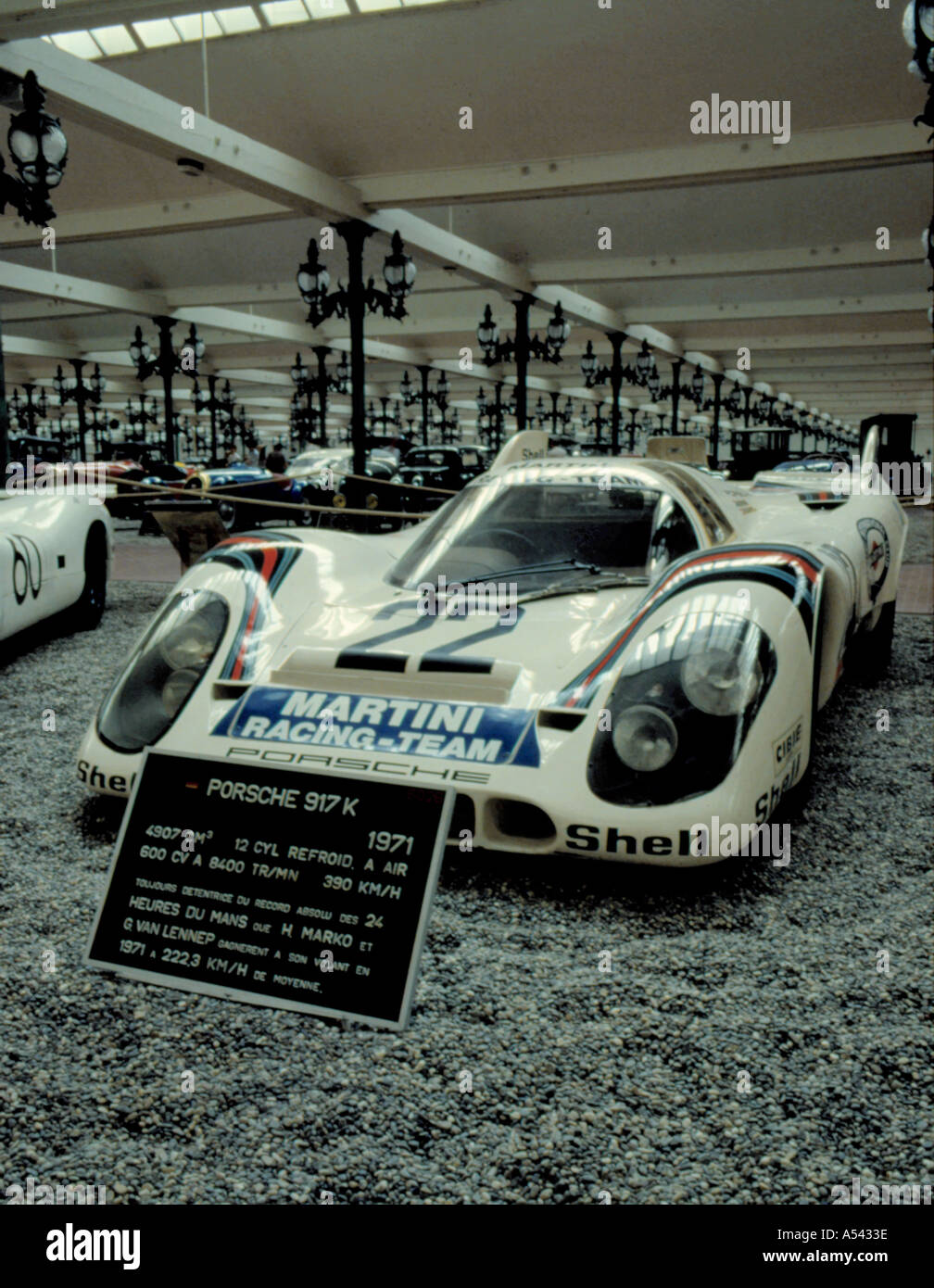 Porsche 917k, Museum Nationale de l ' Auto (National Automobile Museum), Mulhouse, Haut-Rhin, Frankreich. Stockfoto