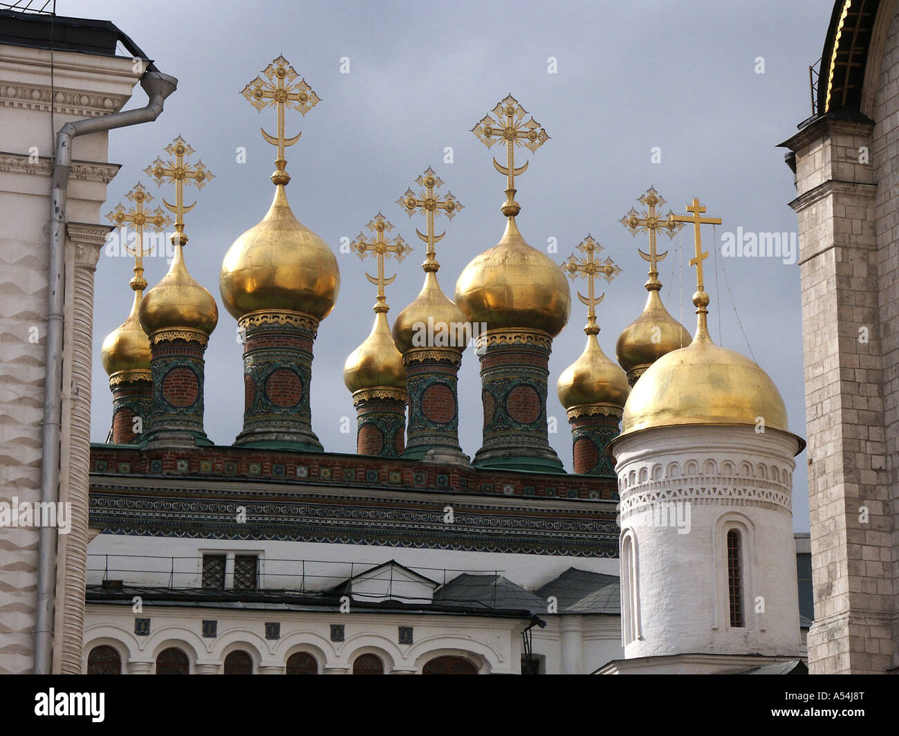 Painet ip1454 7868 Russland Detail Dach Kirche Ablagerung Gewand Kreml Moskau Land entwickeln Nation wirtschaftlich entwickelt Stockfoto