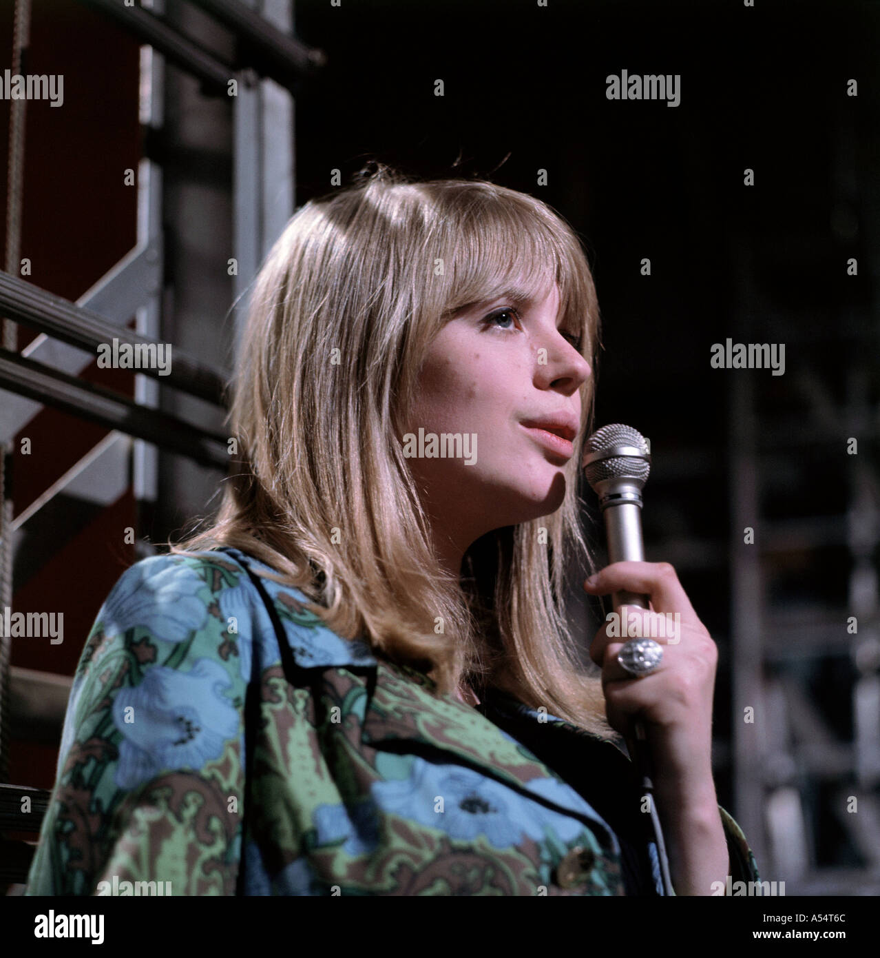 MARIANNE FAITHFULL UK-Pop-Sängerin im Jahr 1965. Foto Tony Gale Stockfoto