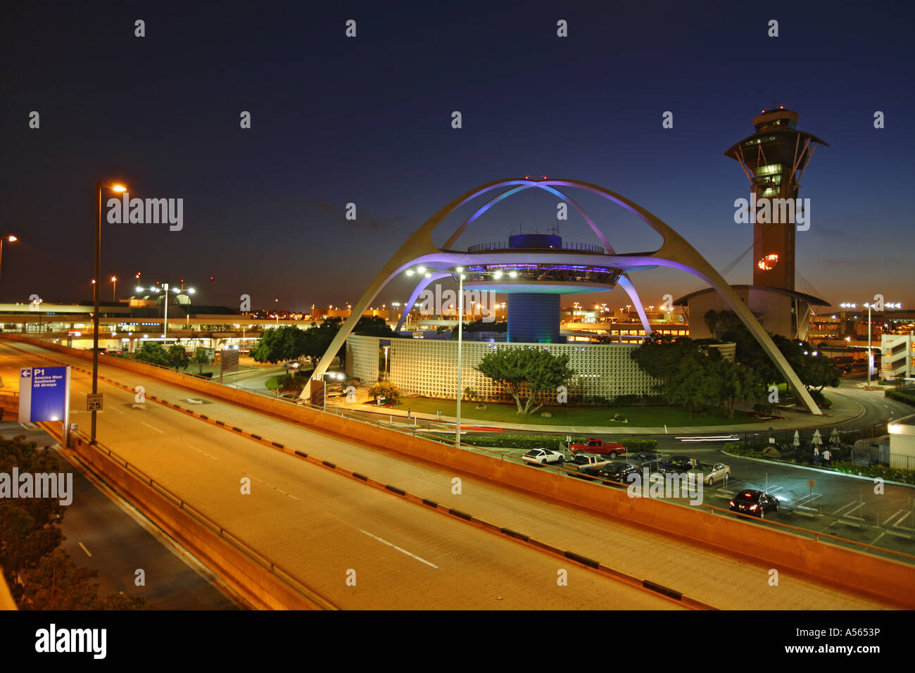 Begegnen Sie Restaurant Los Angeles International Airport LAX El Segundo Los Angeles County Kalifornien Vereinigte Staaten USA Stockfoto