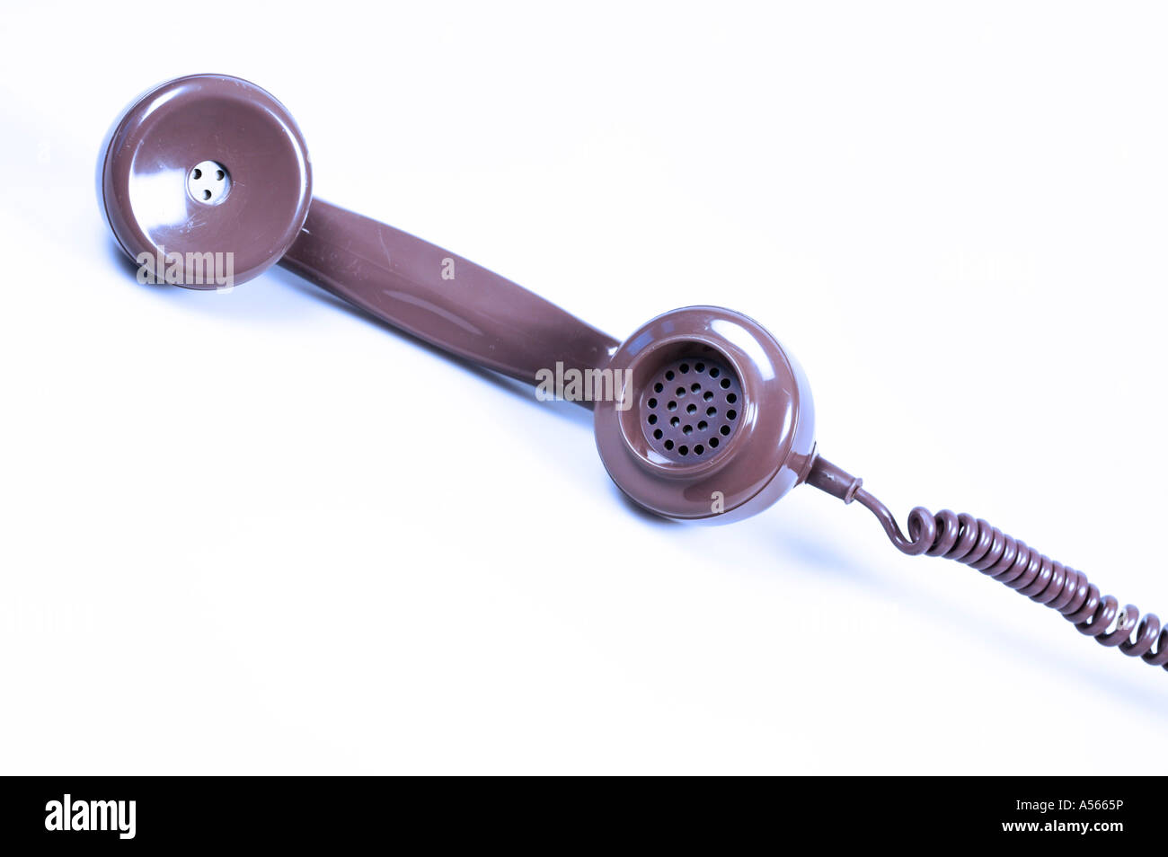 Retro 70er Jahre Telefon Mobilteil britische GPO 746 Stockfoto