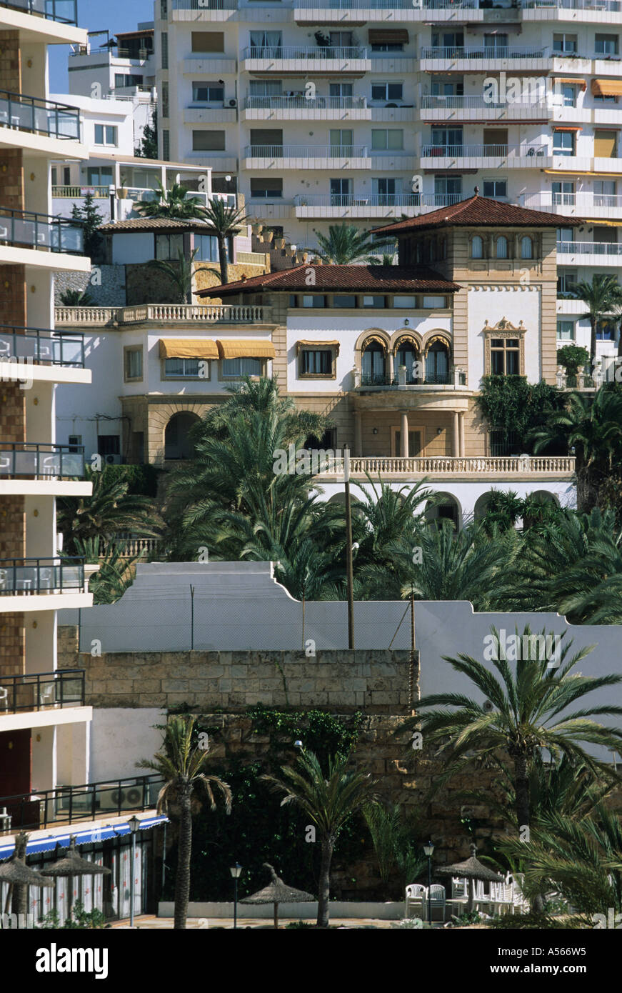 Badia de Palma Mallorca Cala großen Stockfoto