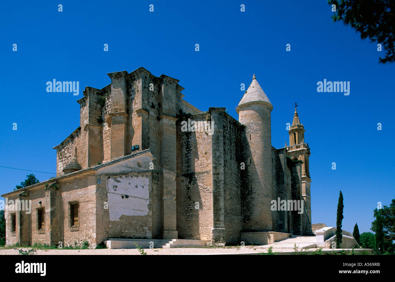 Estepa Iglesia de Sta Maria de Asunción Andalusien Provinz Sevilla Spanien Stockfoto