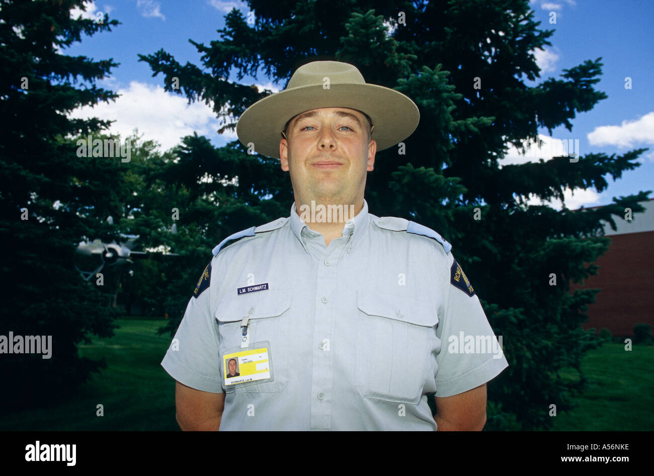 RCMP Schulungszentrum in Regina, Saskatchewan, Kanada Stockfoto