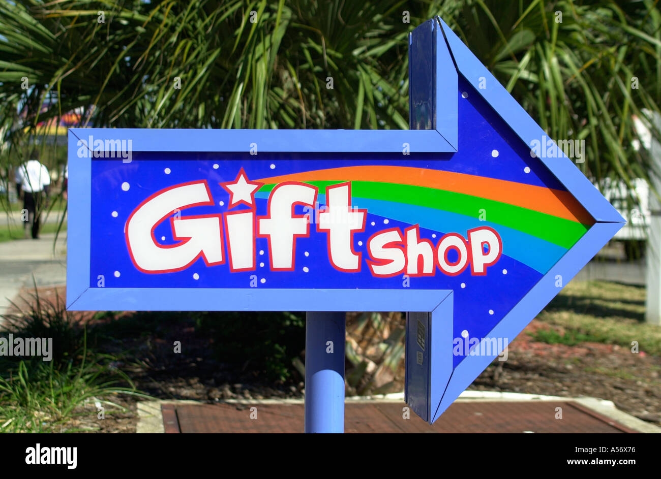 Geschenk-Shop anmelden, International Drive, Orlando, Florida, USA Stockfoto