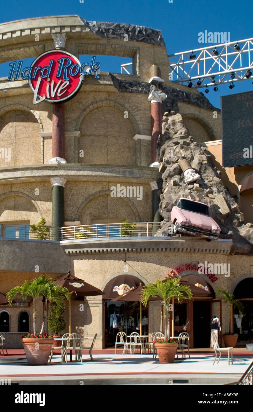 Hard Rock Cafe, City Walk, Universal Studios in Orlando, Florida, USA Stockfoto