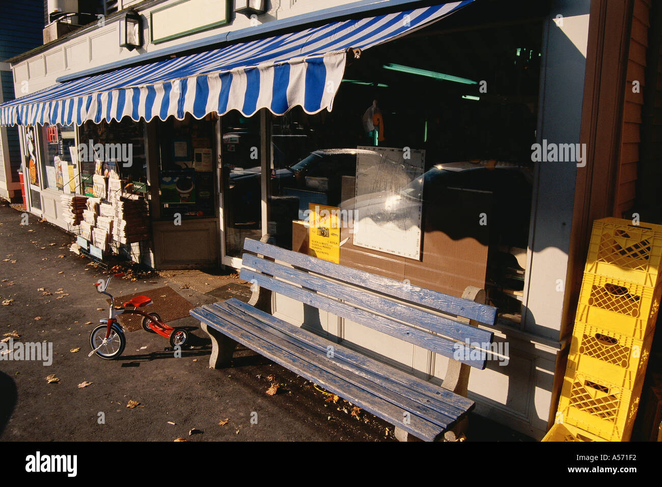 Börse-Schaufenster Stockfoto