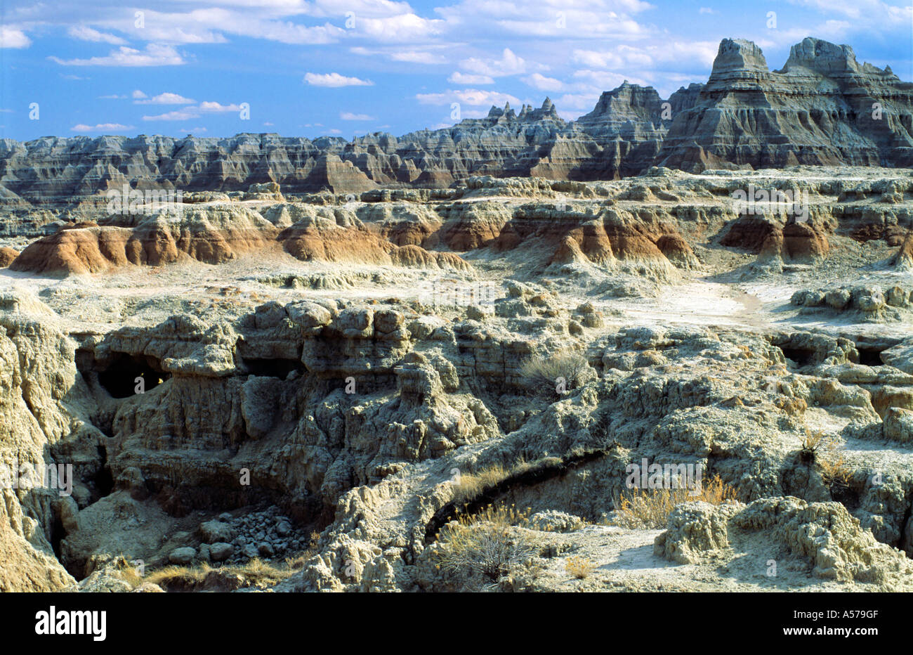 Badlands Nationalpark South Dakota USA Stockfoto