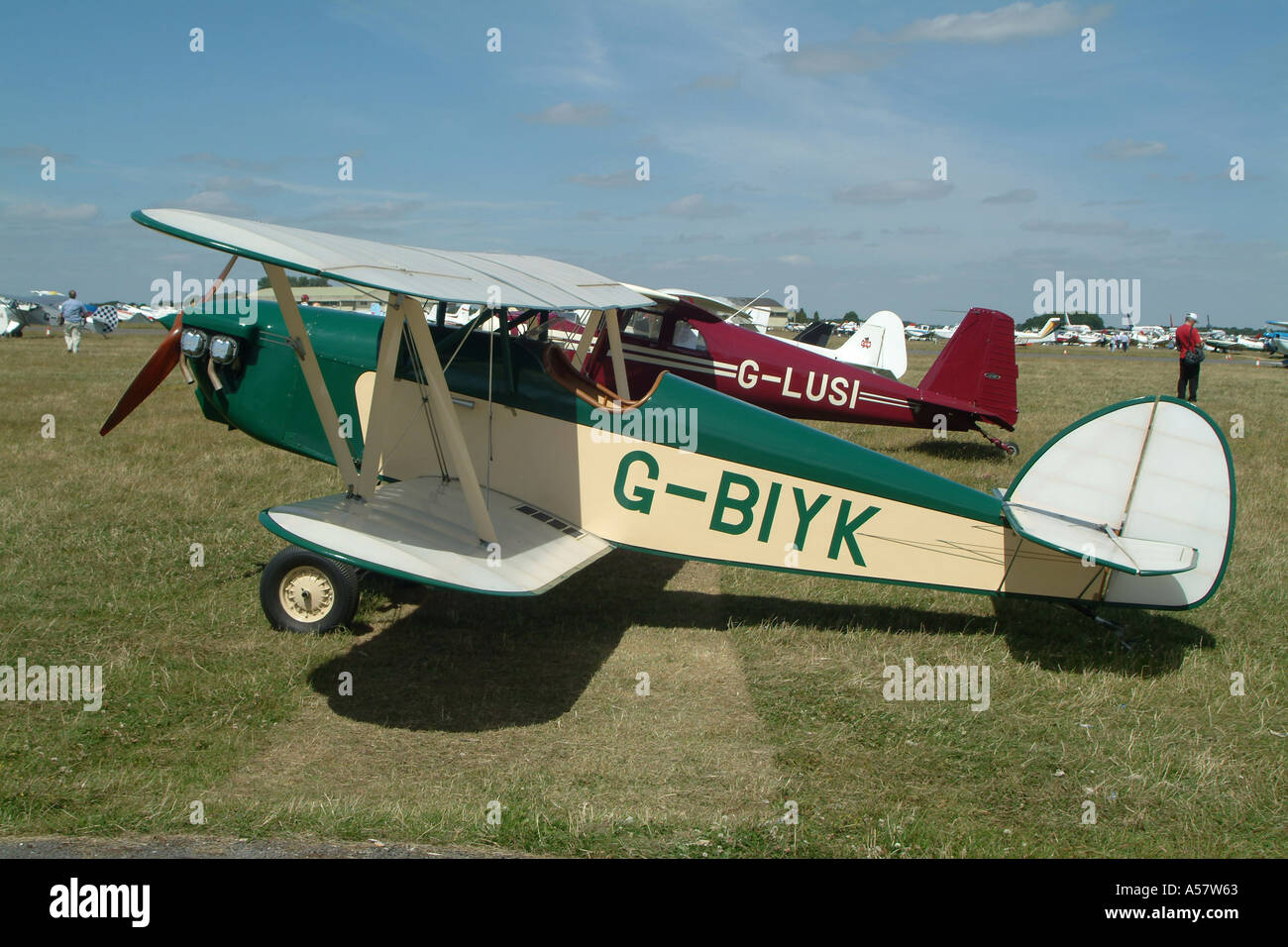 Isaacs Fury II PFA Rallye Kemble Stockfoto