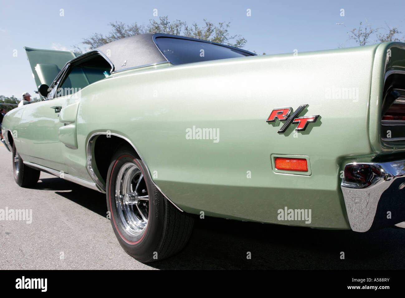 Miami Florida, Coral Gables, Classic Car Show, Sammler, Nostalgie, Wiederherstellung, Hobby, Americana, Dodge R/T, FL070218088 Stockfoto