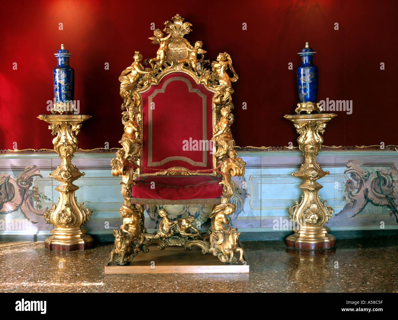 Palazzo Pesaro Museum für moderne Kunst Stockfoto