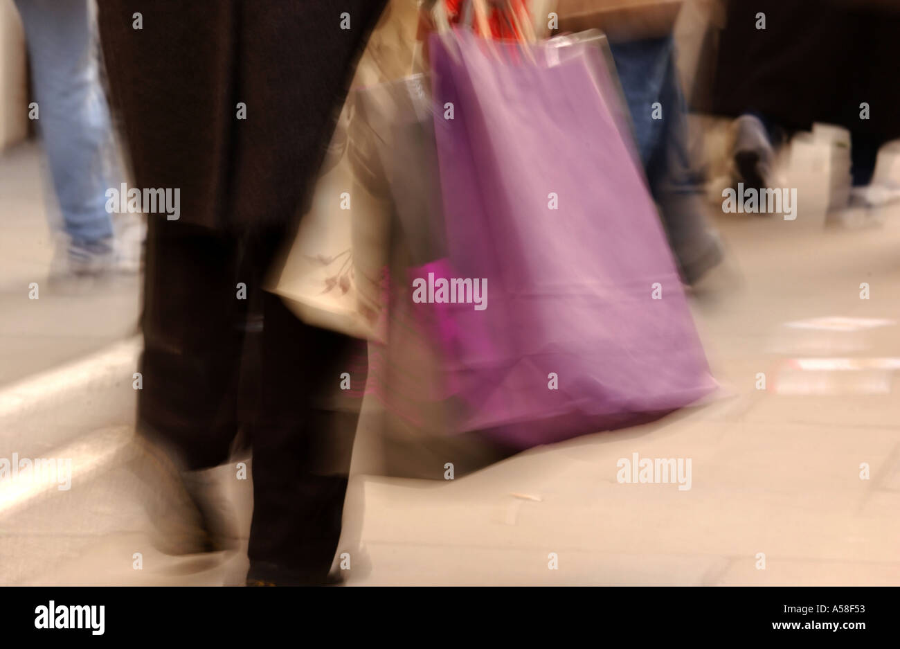 Bond Street einkaufen Stockfoto