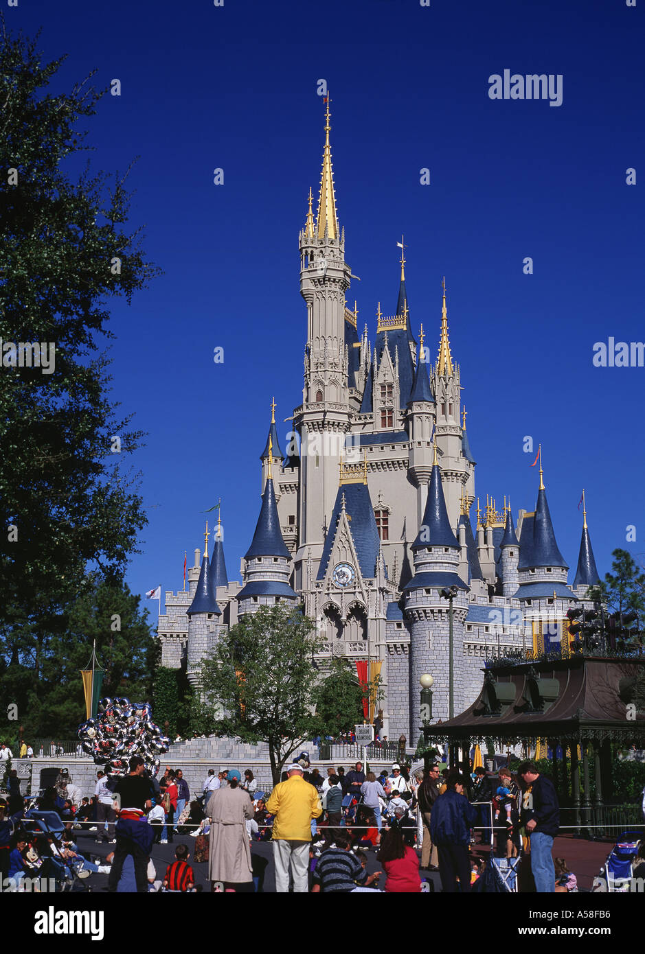Disneyworld, Magic Kingdom Stockfoto