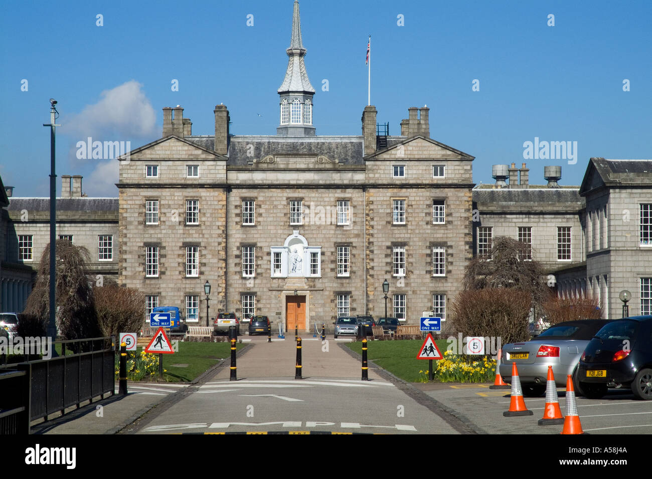 Dh Robert Gordons University SCHOOL HILL Aberdeen Schottland Robert gordons College Aberdeen building uk Stockfoto