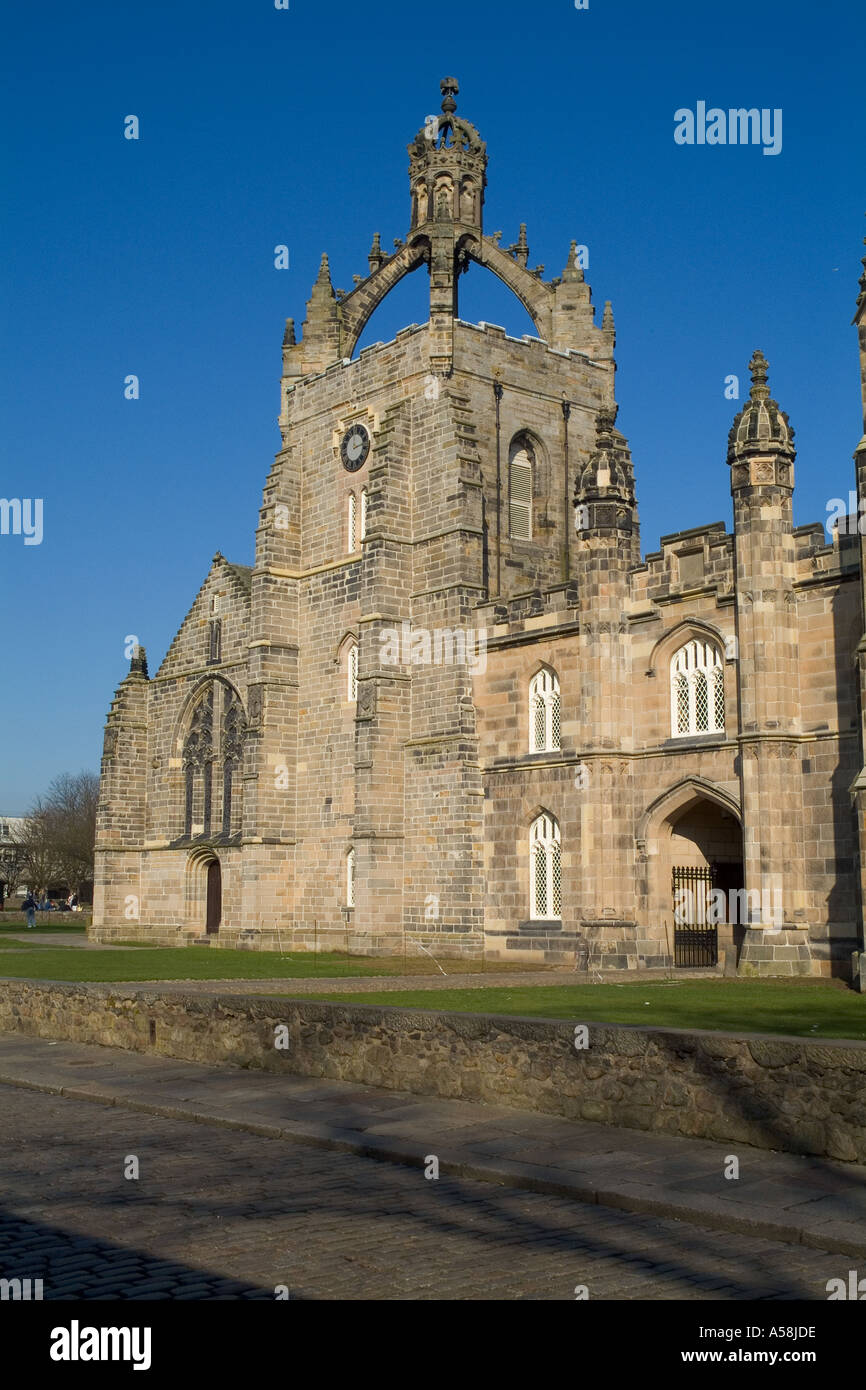 dh Kings College Kapelle ALTSTADT ABERDEEN Scottish University Kirche uk Architektur Krone Uhrenturm Schottland Stockfoto
