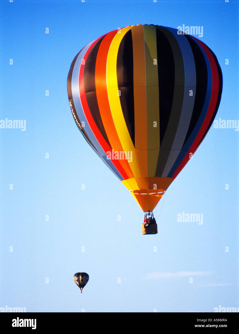 Heißluft-Ballon Stockfoto