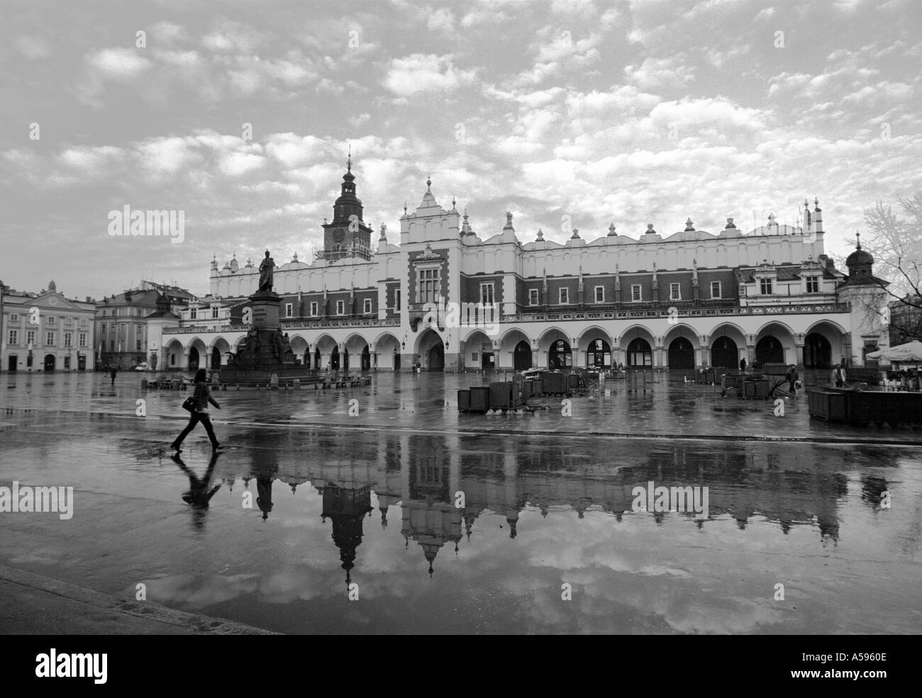 Der überdachte Markt in Krakau, Polen Stockfoto