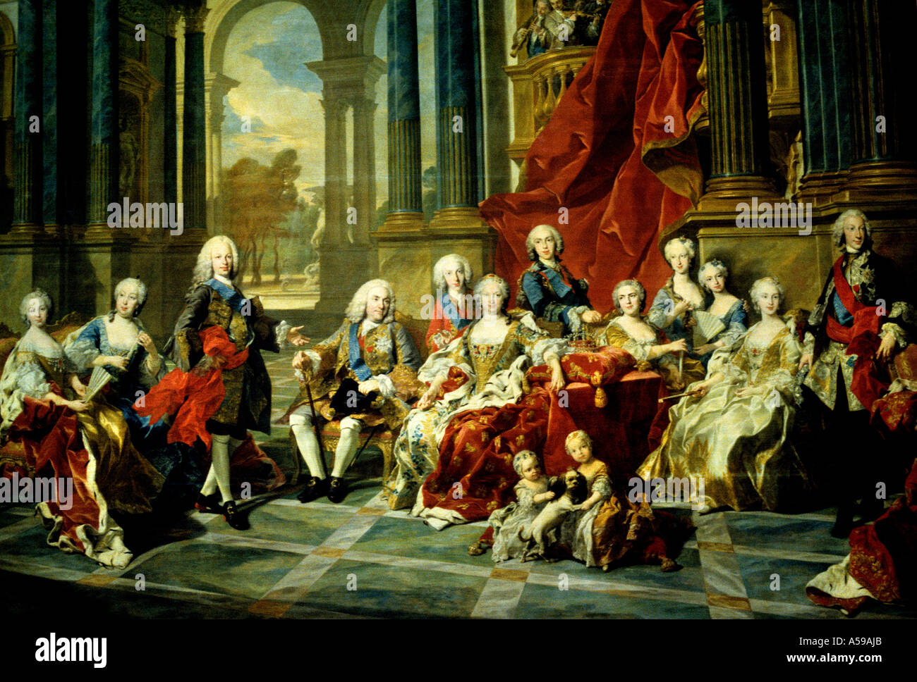 karl-iv-und-familie-madrid-spanien-francisco-jos-de-goya-y-lucientes