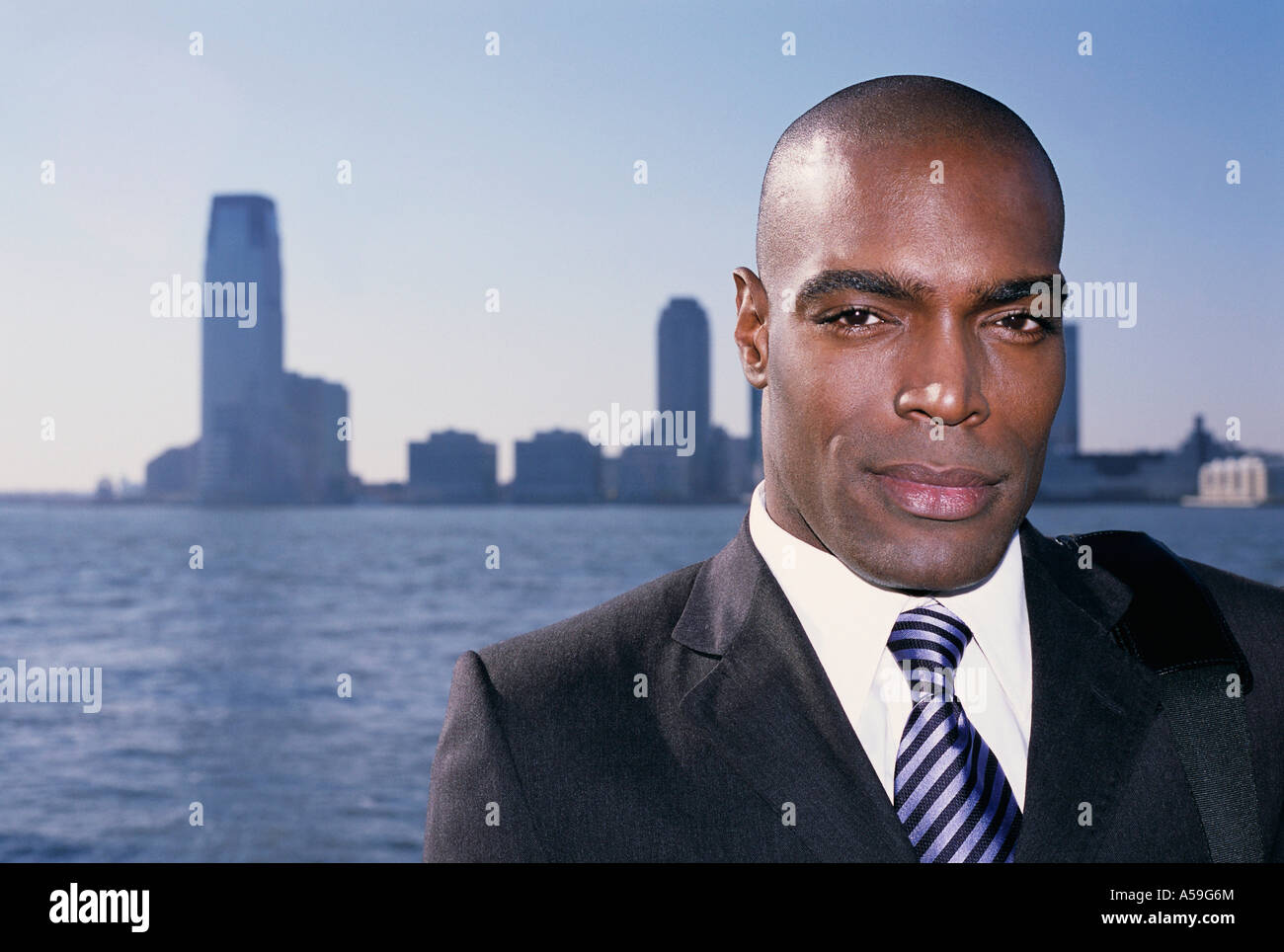 Porträt des Kaufmanns Stockfoto