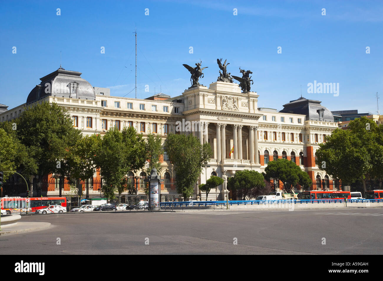 Ministerium für Landwirtschaft, Madrid, Spanien Stockfoto