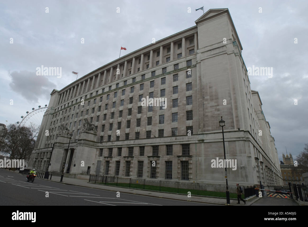 Verteidigungsministerium in London Stockfoto