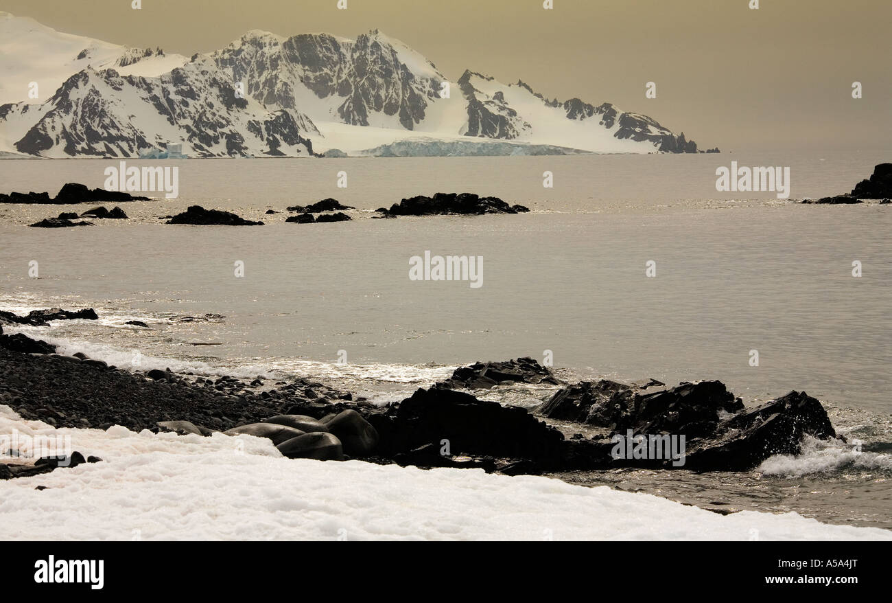 Half Moon-Insel in der südlichen Shetland-Inseln vor der antarktischen Halbinsel Stockfoto