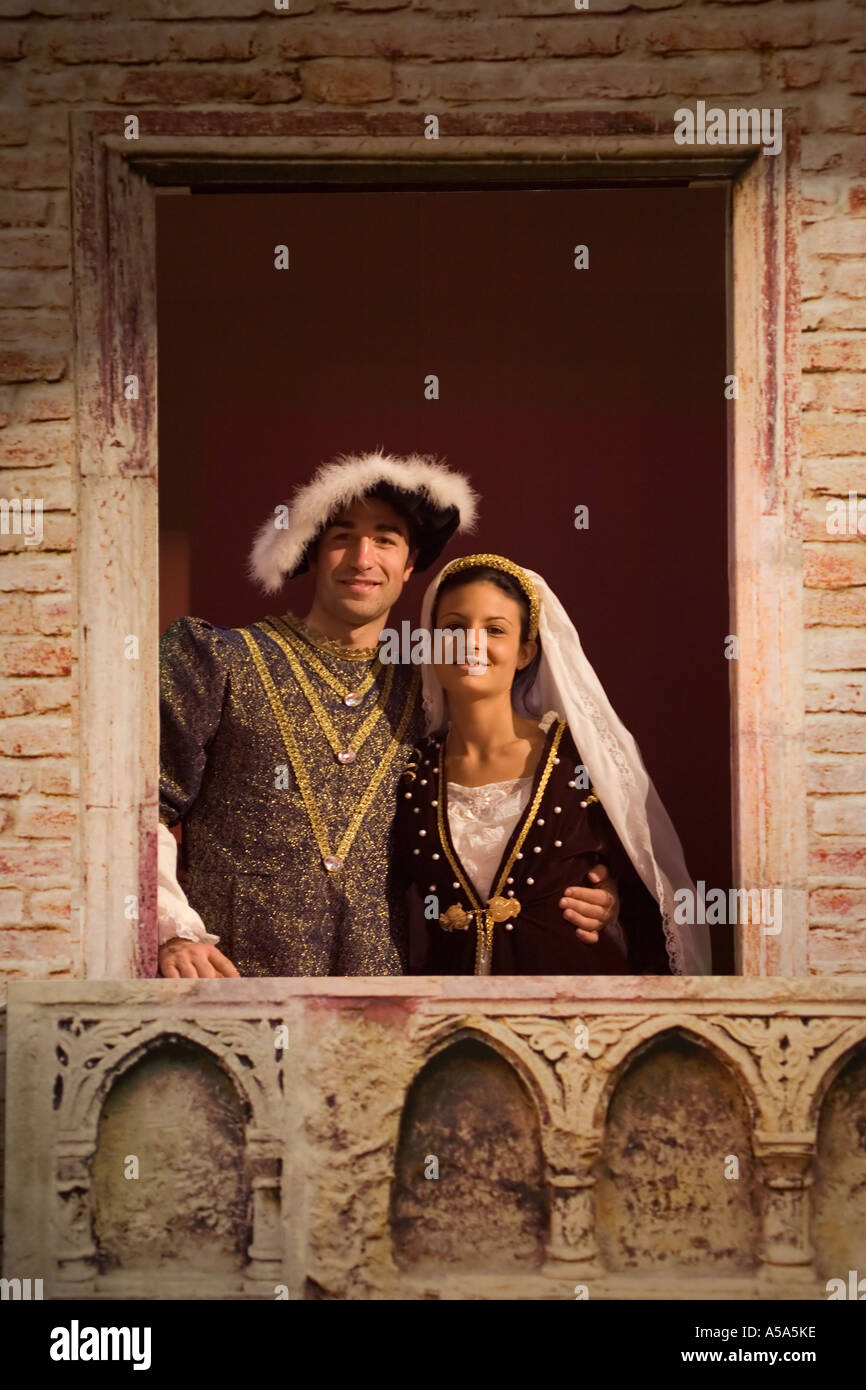 Romeo und Julia Stockfoto