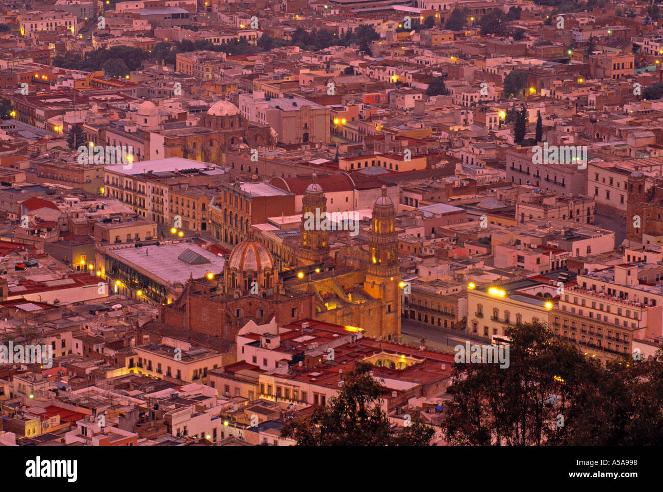 Kathedrale, Zacatecas, Zacatecas Zustand, Mexiko Stockfoto