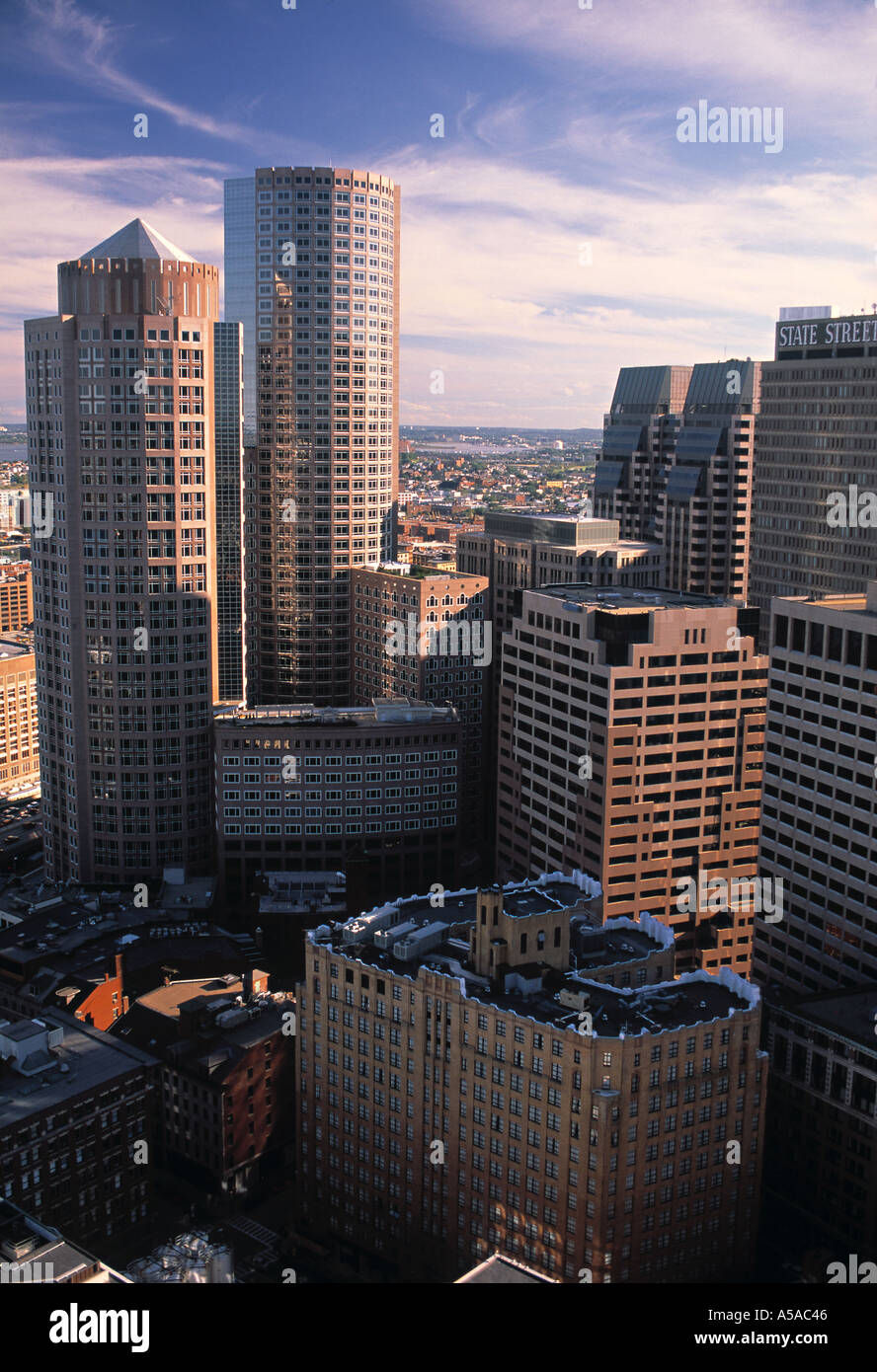 Boston, Massachusetts, Vereinigte Staaten Stockfoto