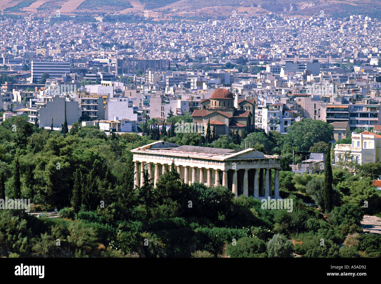 Theseion, römische Agora, Athen, Griechenland Stockfoto