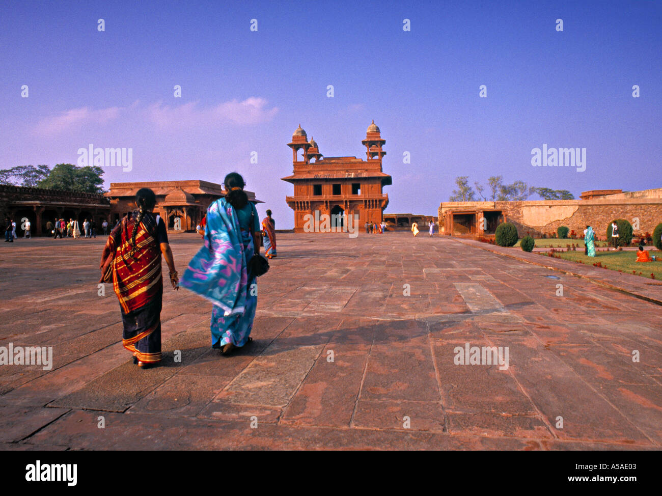Fatapur Sikkri, Agra, Indien Stockfoto