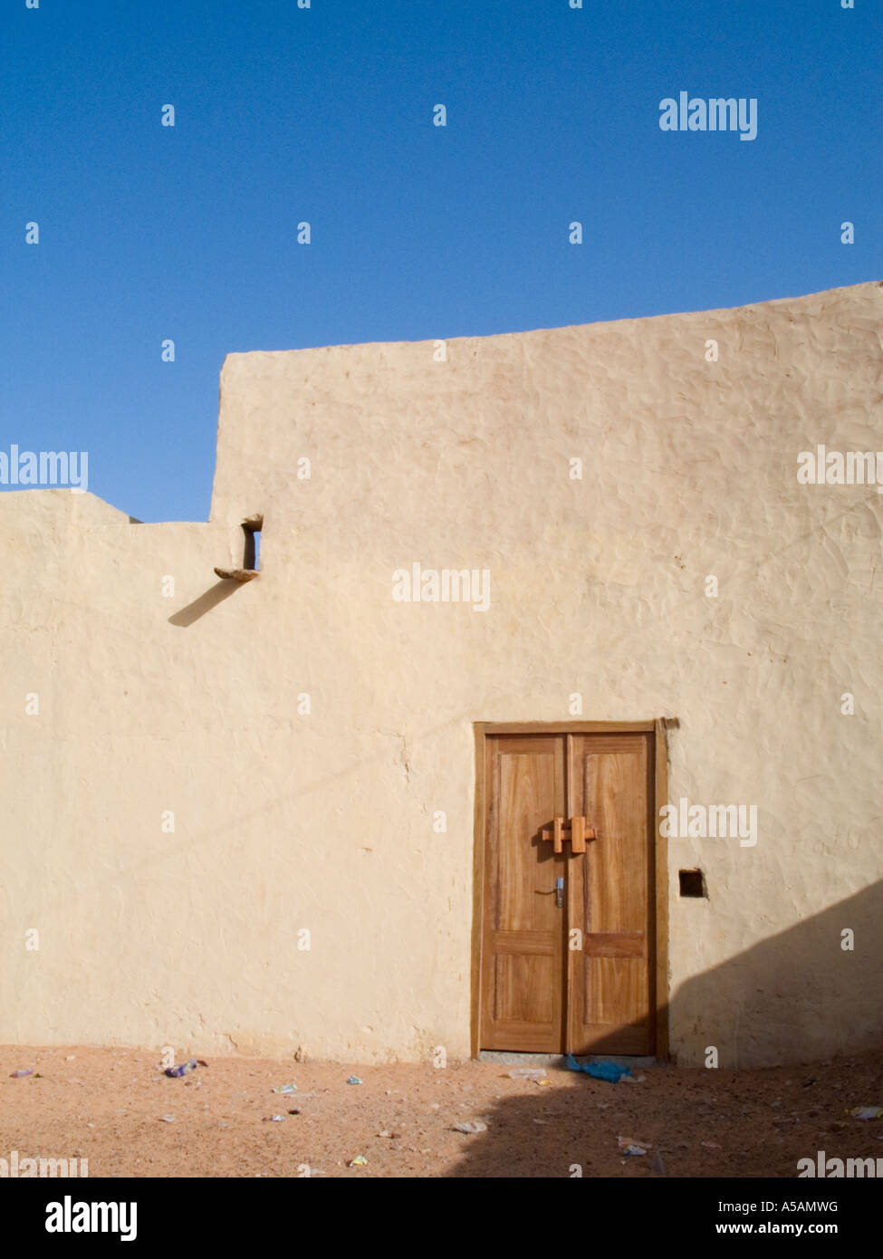 Haus in Chinguetti, Mauretanien Stockfoto