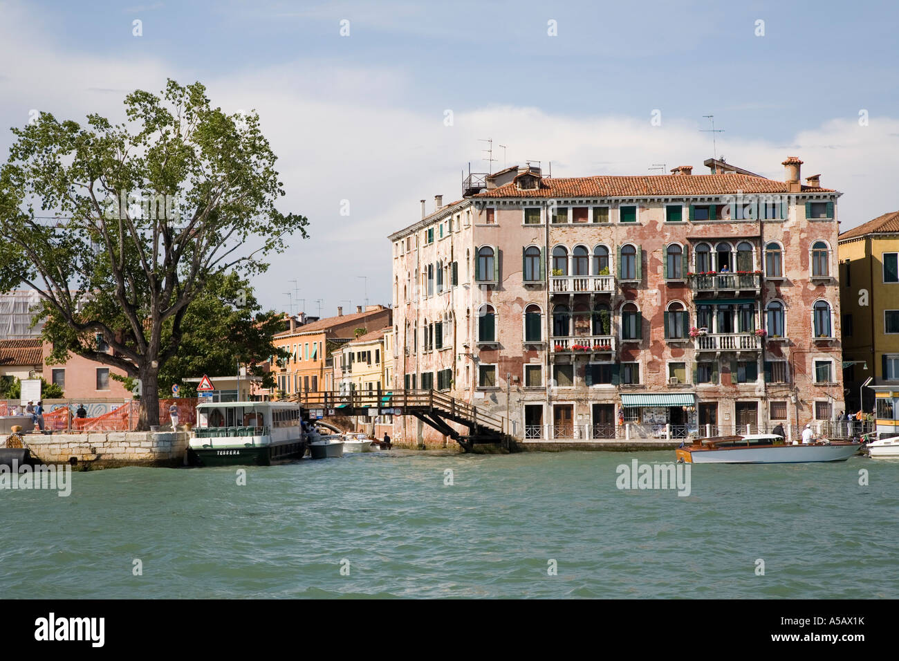 Venezianische Ansicht Stockfoto