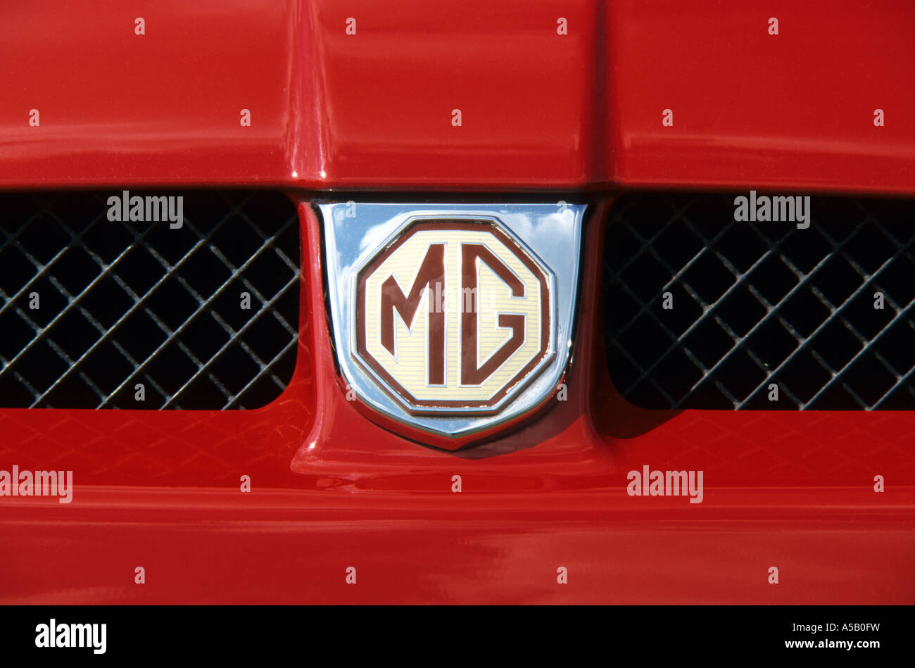 MG F. englischen Automobilhersteller Stockfoto