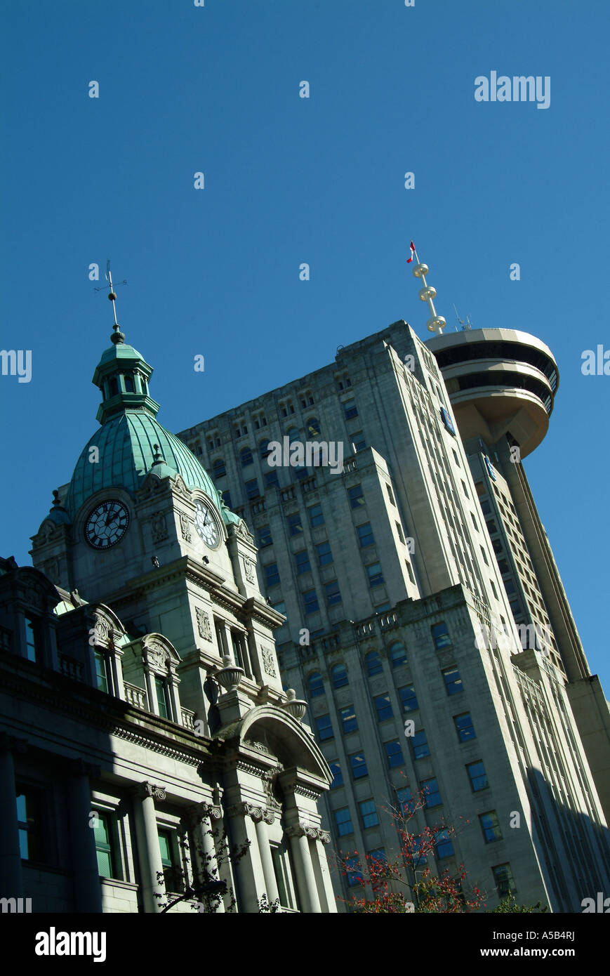 Historisches Gebäude in der Innenstadt von Vancouver, b.c., Kanada. Stockfoto